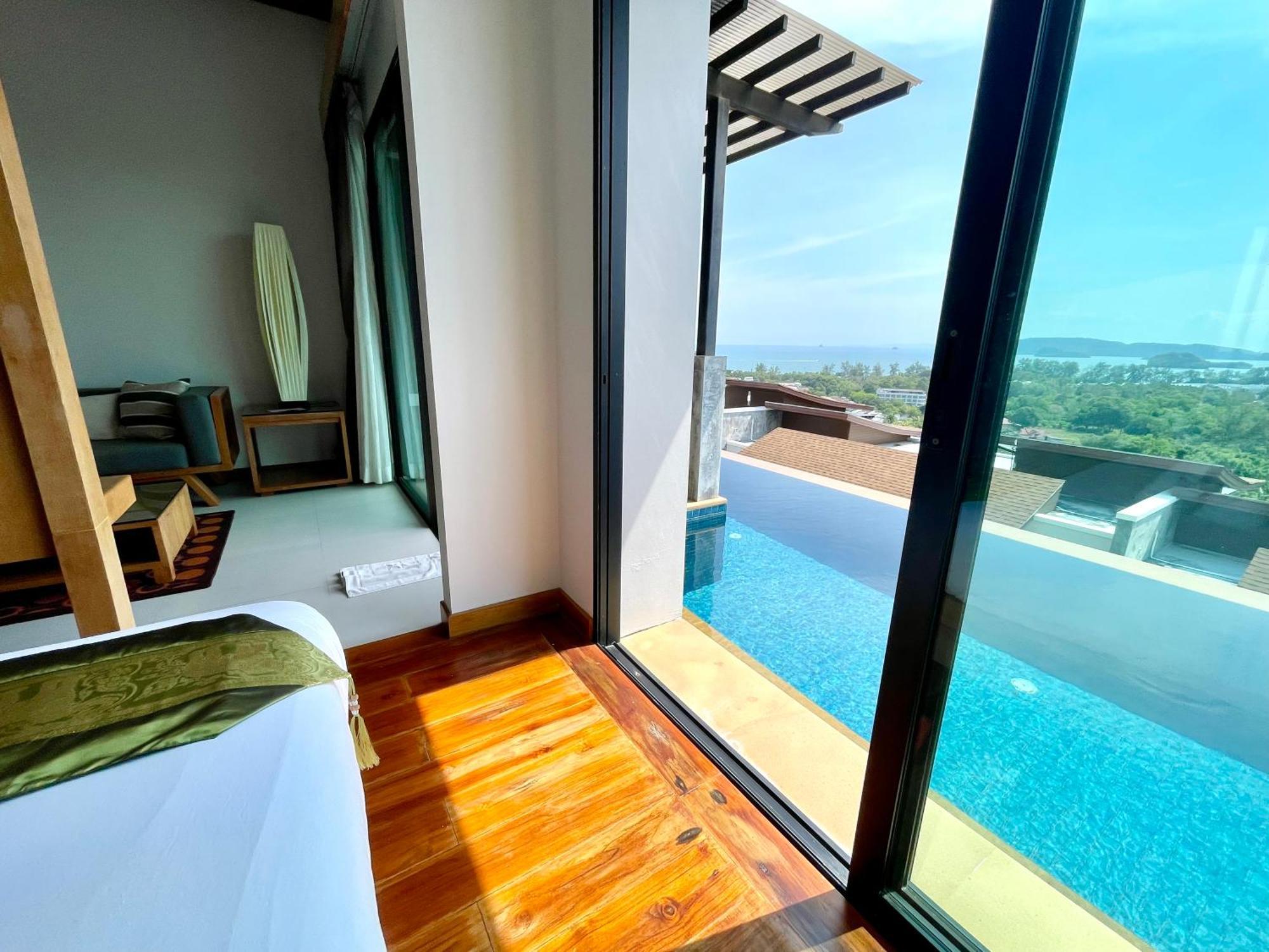 207 Ao Nang, Private Sew View Pool Villa Esterno foto
