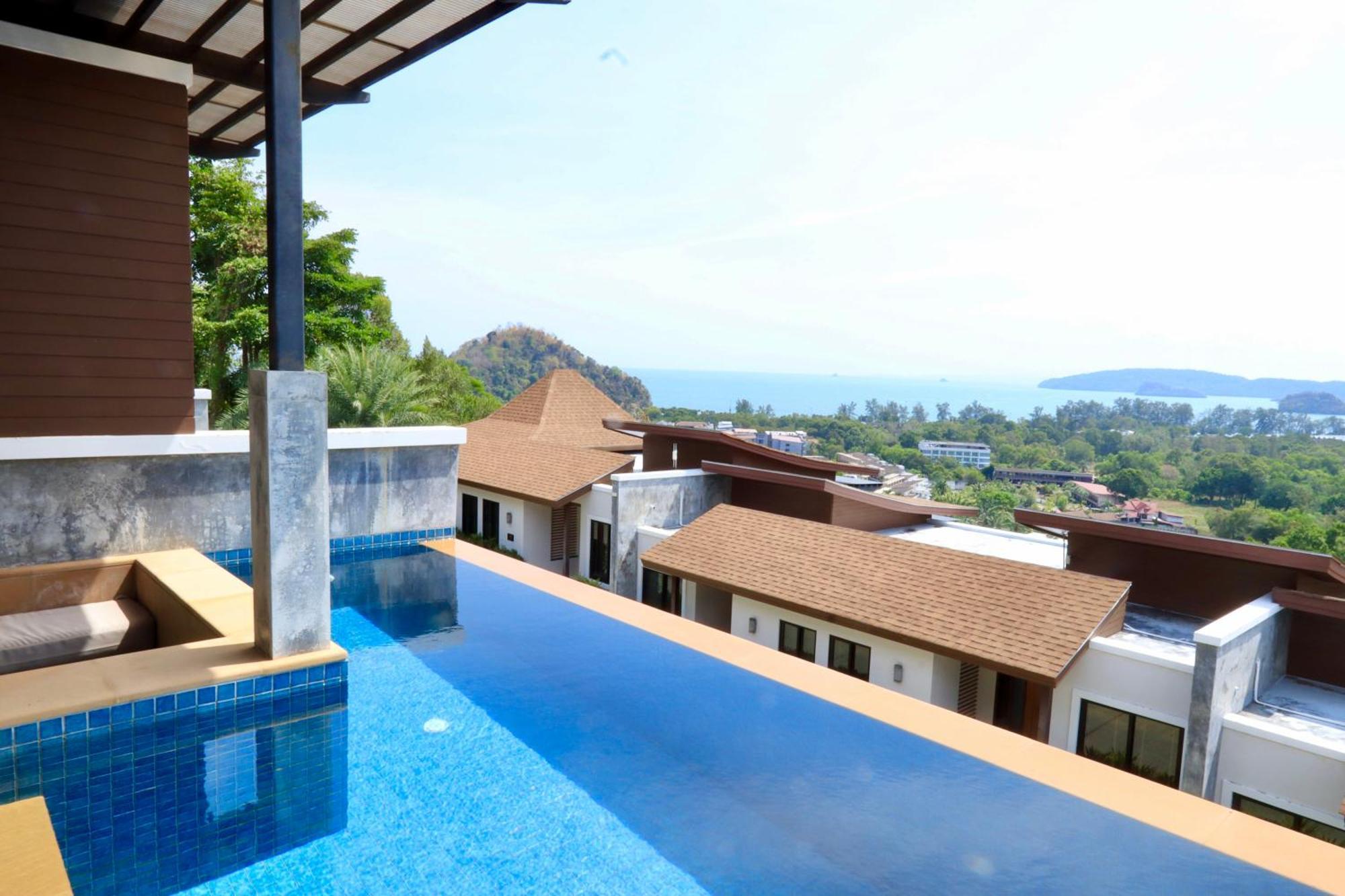 207 Ao Nang, Private Sew View Pool Villa Esterno foto