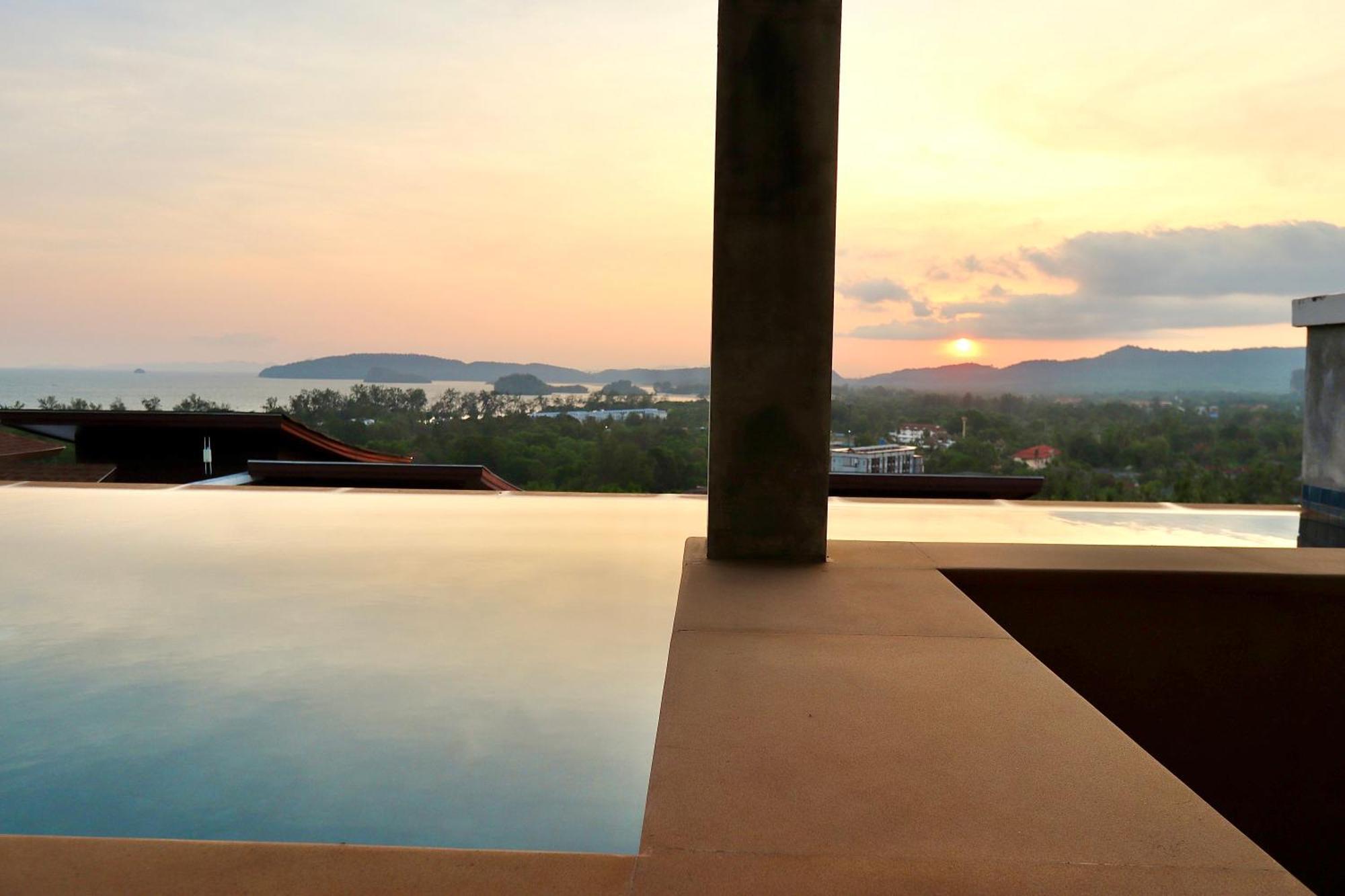 207 Ao Nang, Private Sew View Pool Villa Esterno foto