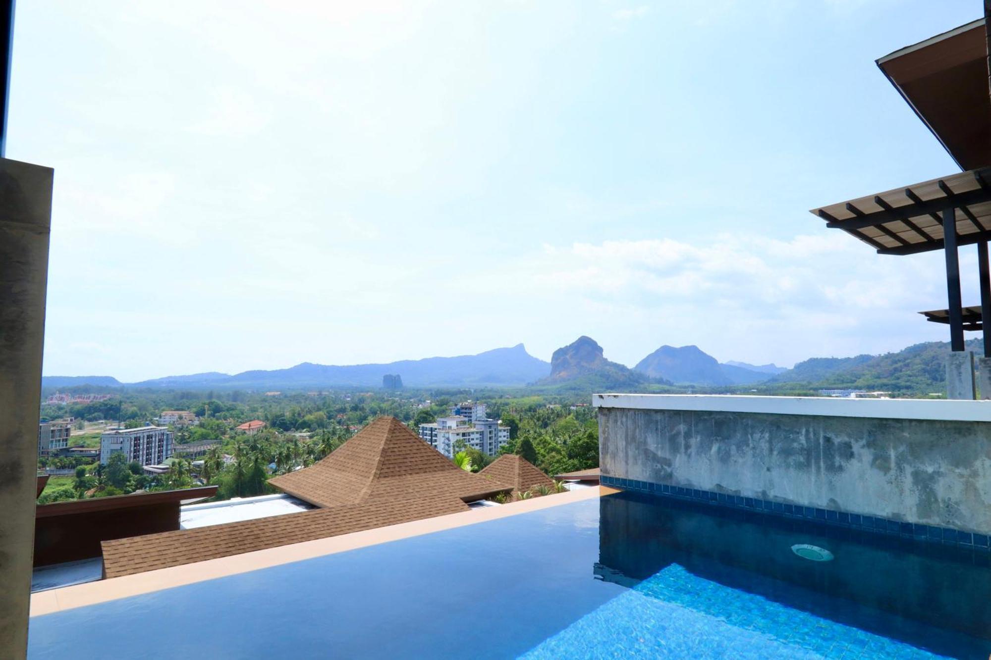 207 Ao Nang, Private Sew View Pool Villa Esterno foto