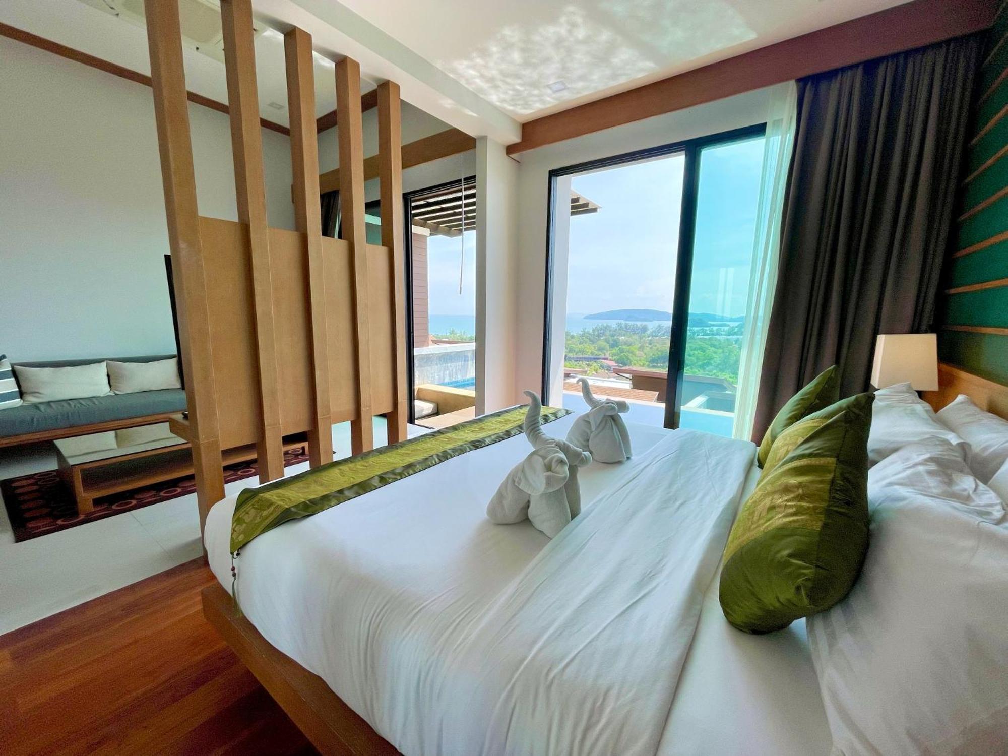 207 Ao Nang, Private Sew View Pool Villa Esterno foto